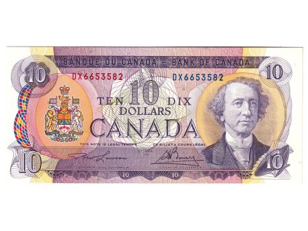 BC-49c 1971 Canada $10 Lawson-Bouey, DX, AU-UNC For Sale