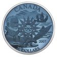 RDC 2007 Canada $20 International Polar Year Sterling Silver Plasma (Scuffed Capsule) For Sale