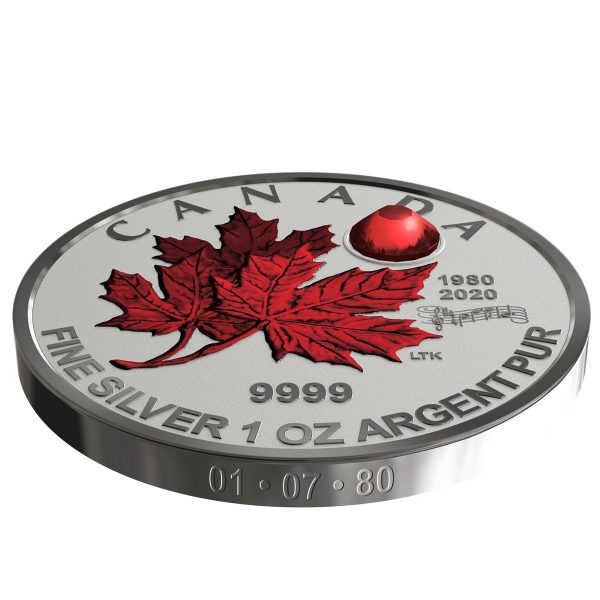 RDC 2020 Canada Maple Leaf Fractional O Canada Fine Silver Set (No Tax) Impaired For Sale