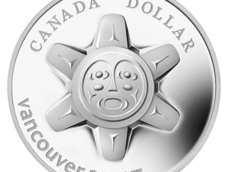 RDC 2010 Canada Limited Edition $1 The Sun Proof Sterling Silver Dollar (toned) Cheap