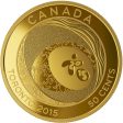 RDC 2015 Canada 50-cent Celebrating Excellence - Pan AM Games Gold-Plated (dented sleeve) For Discount