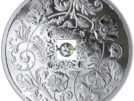 2019 Canada $20 Sparkle of the Heart Fine Silver with Diamond For Discount