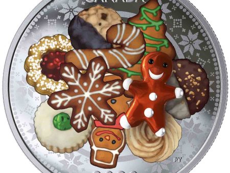 2020 Canada $20 Murano Holiday Cookies Fine Silver Coin Discount