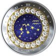 RDC 2019 Canada $5 Zodiac Series - Aquarius Fine Silver (scratch on obverse) Online Hot Sale