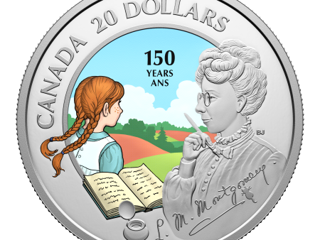 2024 Canada $20 150th Anniversary of the Birth of L.M. Montgomery Fine Silver (No Tax) Cheap