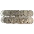 20 x Mixed Nickel 50 Cents (dates range from 1968 to 2002) Mega30 Sale