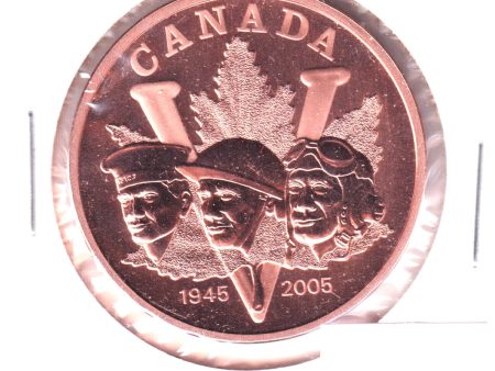 1945-2005 Canada WWII VE-Day Bronze Medallion Supply