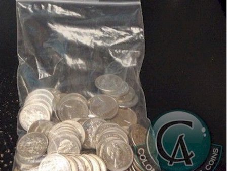 100 x 1968-2002 Canada Nickel 50 Cents in Average Circ. Condition Mega30A For Sale