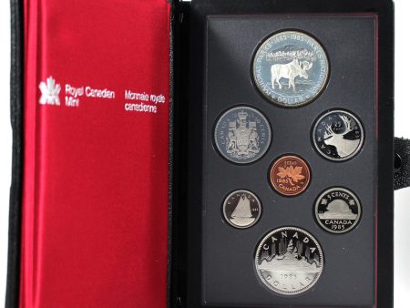 RDC 1985 Canada National Parks Proof Double Dollar Set with CoA, RCM Issue (Silver $1 Toned) For Cheap