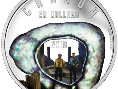 RDC 2016 Canada $20 Star Trek - City on the Edge of Forever (No Tax) Spots On Capsule For Discount