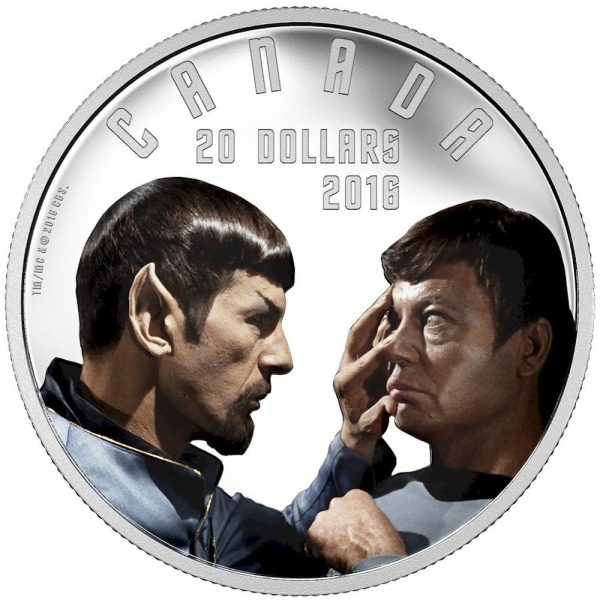 RDC 2016 Canada $20 Star Trek - Mirror, Mirror Fine Silver (No Tax) Spots On Coin Online