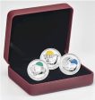 RDC 2011 Canada 25-cent Parks Canada - Legendary Nature 3-coin Set (impaired) Cheap