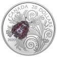 RDC 2020 Canada $20 Bejeweled Bugs - Ladybug Fine Silver (scratched capsule) Online Sale