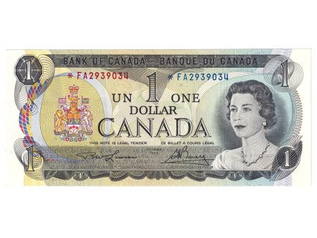 BC-46aA 1973 Canada $1 Lawson-Bouey, *FA, AU Fashion