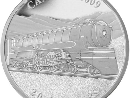 RDC 2009 $20 Great Canadian Locomotives - Jubilee Fine Silver (No Tax) Issues Supply