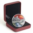 2017 Canada $20 Jewel of the Rain - Sugar Maple Leaves Fine Silver Supply