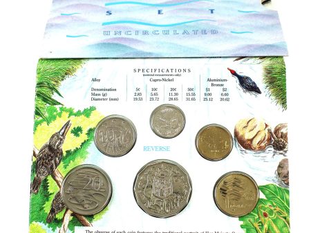 Australia 1993 6-coin Mint Set with Landcare Australia $1 in Folder (Some issues) Discount