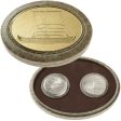 RDC 1999 Canada $5 The Viking Settlement Cupronickel 2-Coin Set (impaired capsules) Online now