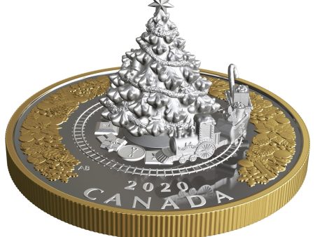 2020 Canada $50 Christmas Train Fine Silver Coin Online