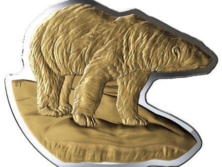 2020 Canada $50 Real Shapes: The Polar Bear Fine Silver Coin (TAX Exempt) Sale