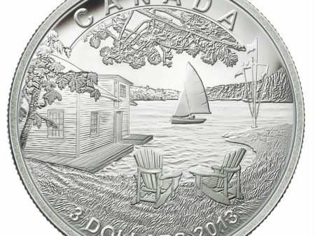 RDC 2013 Canada $3 Martin Short Presents Canada Fine Silver (No Tax) Writing on Sleeve Online