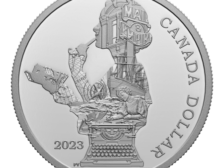 RDC 2023 Canada Kathleen  Kit  Coleman: Pioneer Journalist Proof Silver Dollar (No Tax) scratched capsule Discount