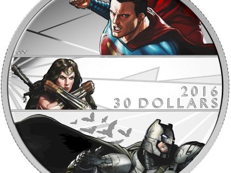 RDC 2016 Canada $30 Batman VS Superman Dawn of Justice Silver (No Tax) scratch Online