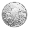 RDC 2023 Canada $30 Multifaceted Animal Family: Grizzly Bears Fine Silver (No Tax) scuffed capsule Hot on Sale