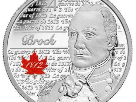 RDC 2012 Canada $4 Heroes of 1812 - Sir Isaac Brock Fine Silver (No Tax) Issues Online