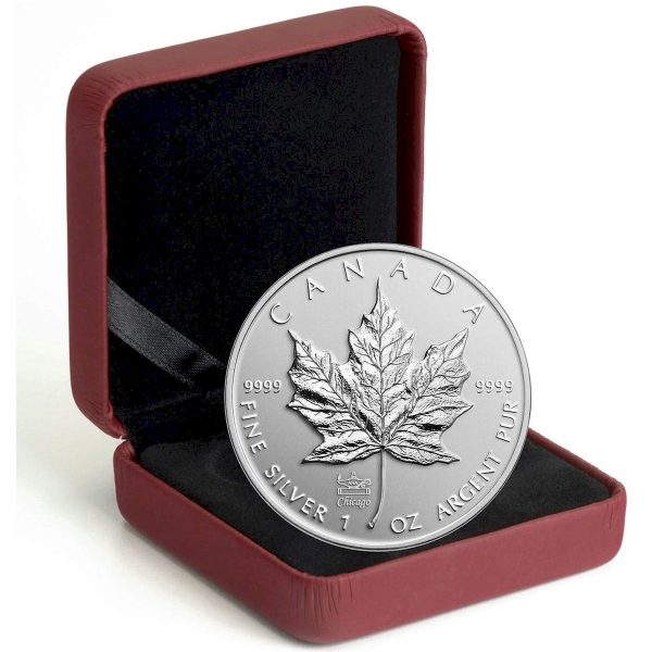 RDC 2014 Canada $5 Bullion Replica with ANA Privy Fine Silver (No Tax) Outer Sleeve Scuffed For Cheap