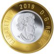 RDC 2019 Canada $2 Big Coin Reverse Gold Plated 5oz Fine Silver (No Tax) toning Online