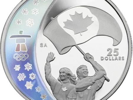 RDC 2007 Canada $25 Athlete s Pride Olympic Sterling Silver Hologram (Issues) For Sale