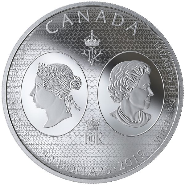 RDC 2019 Canada $50 Queen Victoria - 200th Anniversary of Her Birth 5oz. Silver (No Tax) Issues on Sale