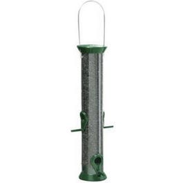 15-Inch Forest Green Mixed Seed Feeder For Cheap